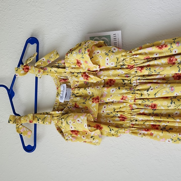 Yellow Floral Dress - Picture 2 of 4